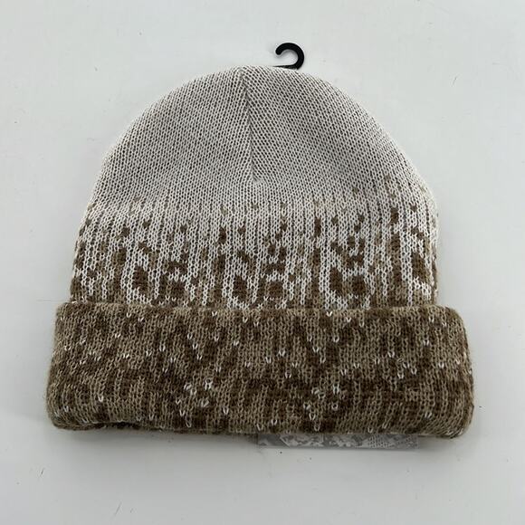 Reaction Kenneth Cole Ombre Intarsia Beanie - Khaki - One Size - New with tags - Picture 5 of 5